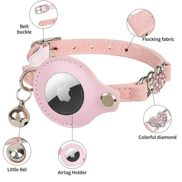 Petggy Airtag Cat Collar